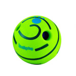 Interactive Rolling Squeaky Ball Dog Toy