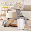 All-in-one portable cat litter scoop