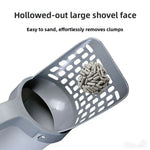All-in-one portable cat litter scoop