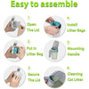 All-in-one portable cat litter scoop