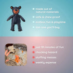 The Original and Popular Mighty Bear Pet Toy Bite-Resistant Oxford Cloth Dog Sound Toy