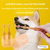 Silicone Pet Toothbrush for Cats and Dogs