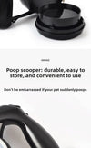 Retractable LED Pet Leash With Built-In Treat and Water Compartments