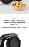 Retractable LED Pet Leash With Built-In Treat and Water Compartments